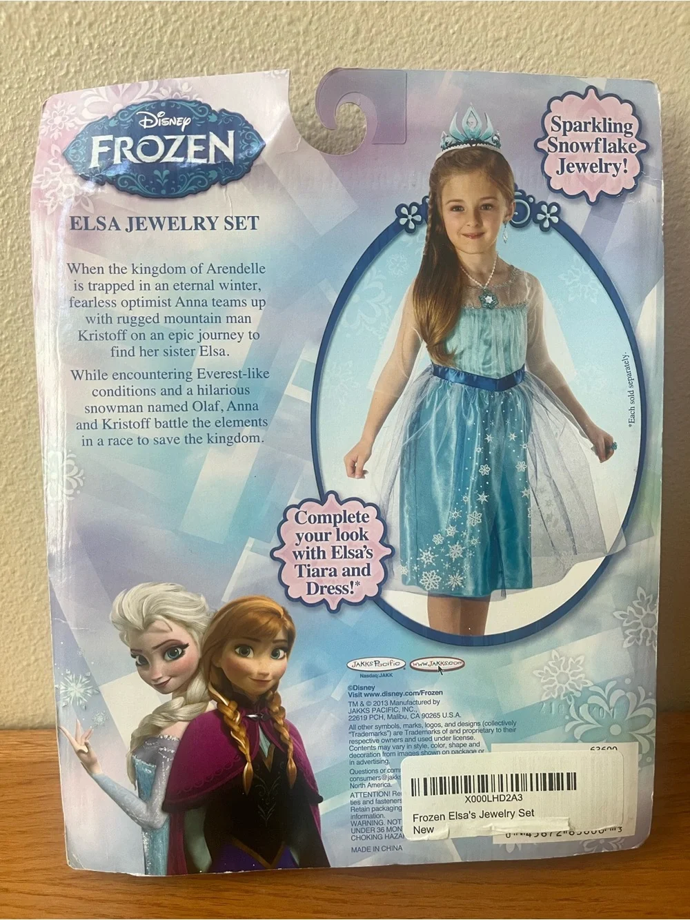 Jakks Pacific Brand | 2013 Disney Frozen Elsa Jewelry Set | New in Box